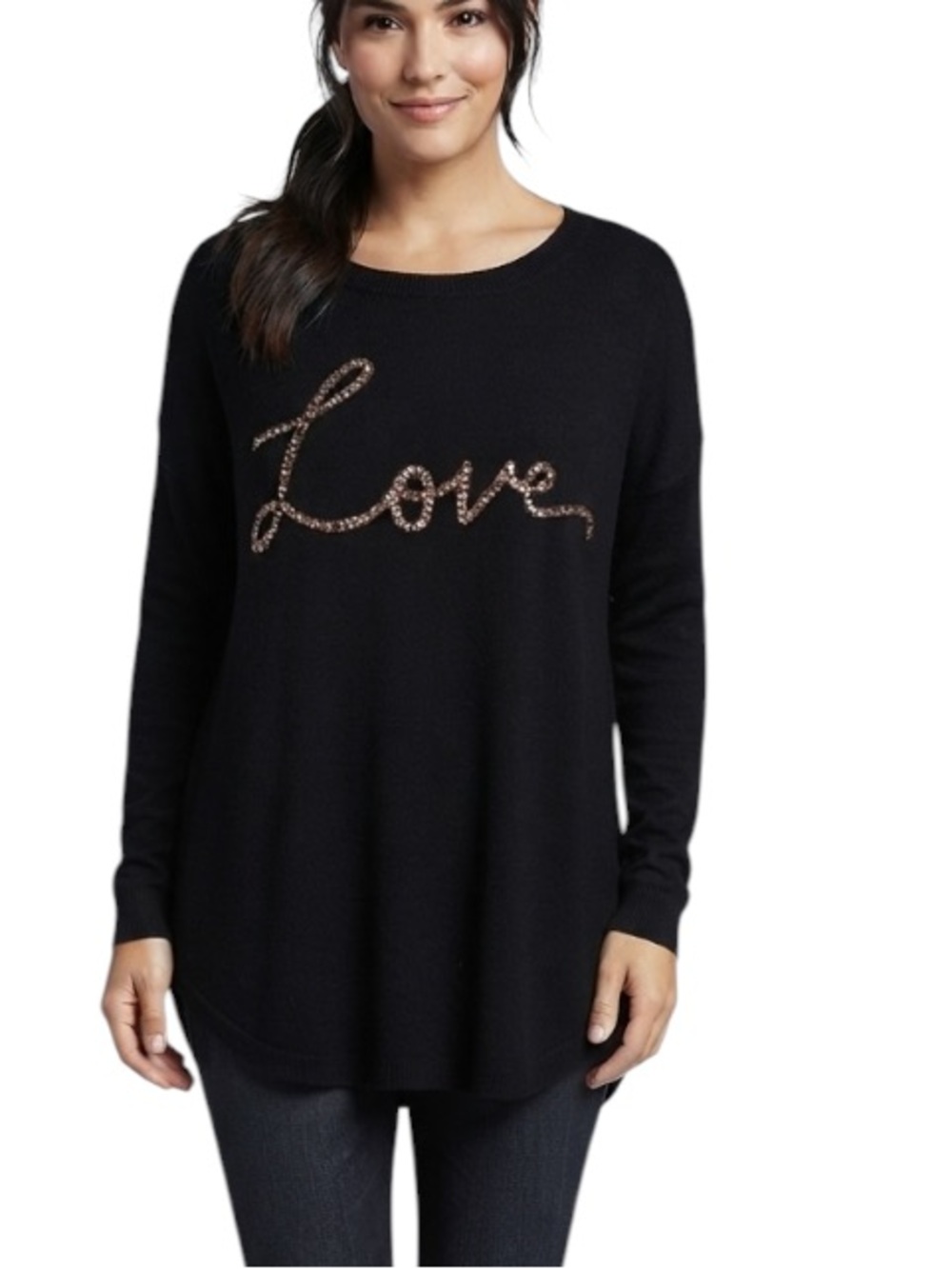 Lc lauren conard women's Sweater in good condition size S "love"
